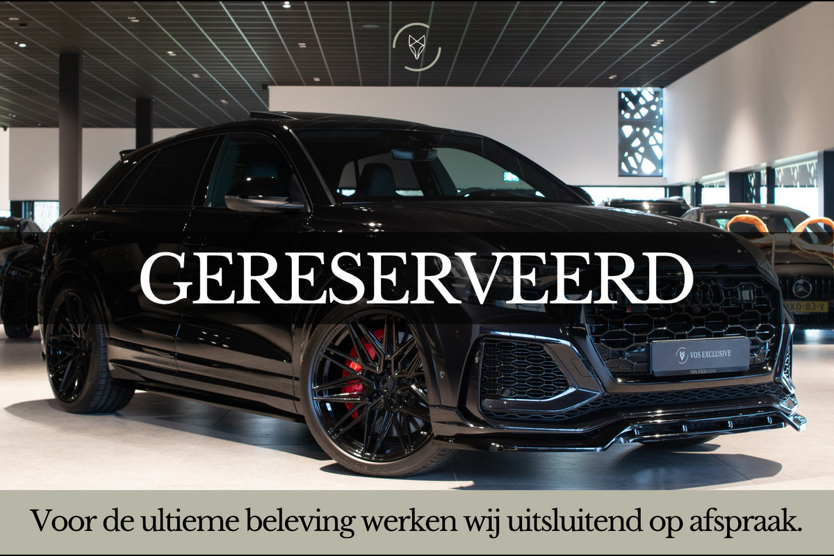 Audi RSQ8 4.0 TFSI Quattro 23'' Vossen|Ceramic|Carbon|Aeropakket|B&O 3D|RS Dynamic|4-wielsturing|ACC|HUD|Keyless|Trekhaak|Softclose