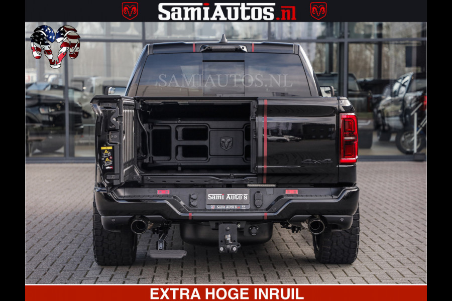 Dodge Ram Limited H.O 540HP 706Nm | Massage + Full Option | De Meest Luxe en Volle Pick-Up in zijn Klasse | Comfortabele Dubbele Cabine met Royale 5 Zitplaatsen | BPM vrij | Nu Leverbaar uit Voorraad | Voorraad Nr 2304 - 8540
