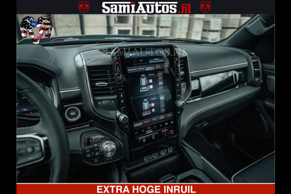 Dodge Ram Limited H.O 540HP 706Nm | Massage + Full Option | De Meest Luxe en Volle Pick-Up in zijn Klasse | Comfortabele Dubbele Cabine met Royale 5 Zitplaatsen | BPM vrij | Nu Leverbaar uit Voorraad | Voorraad Nr 2304 - 8540