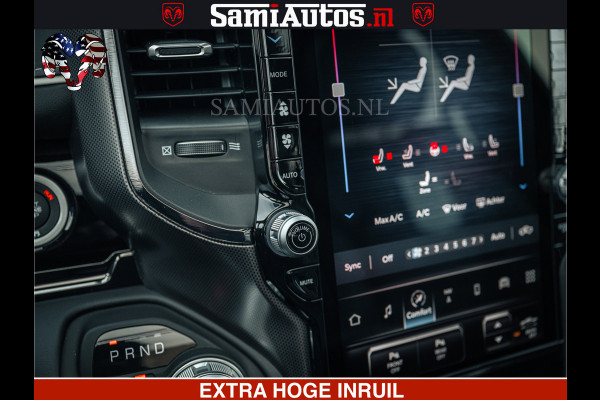 Dodge Ram Limited H.O 540HP 706Nm | Massage + Full Option | De Meest Luxe en Volle Pick-Up in zijn Klasse | Comfortabele Dubbele Cabine met Royale 5 Zitplaatsen | BPM vrij | Nu Leverbaar uit Voorraad | Voorraad Nr 2304 - 8540