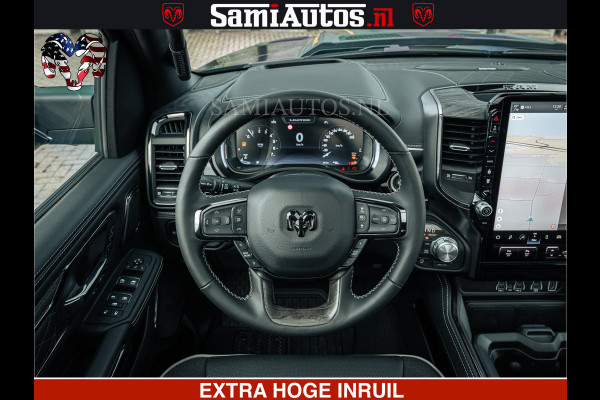 Dodge Ram Limited H.O 540HP 706Nm | Massage + Full Option | De Meest Luxe en Volle Pick-Up in zijn Klasse | Comfortabele Dubbele Cabine met Royale 5 Zitplaatsen | BPM vrij | Nu Leverbaar uit Voorraad | Voorraad Nr 2304 - 8540