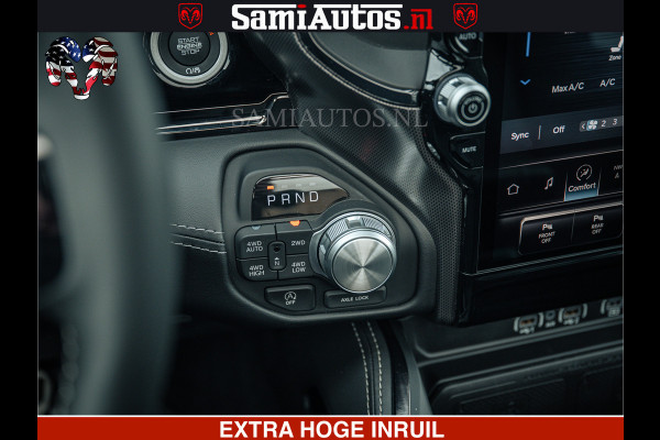 Dodge Ram Limited H.O 540HP 706Nm | Massage + Full Option | De Meest Luxe en Volle Pick-Up in zijn Klasse | Comfortabele Dubbele Cabine met Royale 5 Zitplaatsen | BPM vrij | Nu Leverbaar uit Voorraad | Voorraad Nr 2304 - 8540