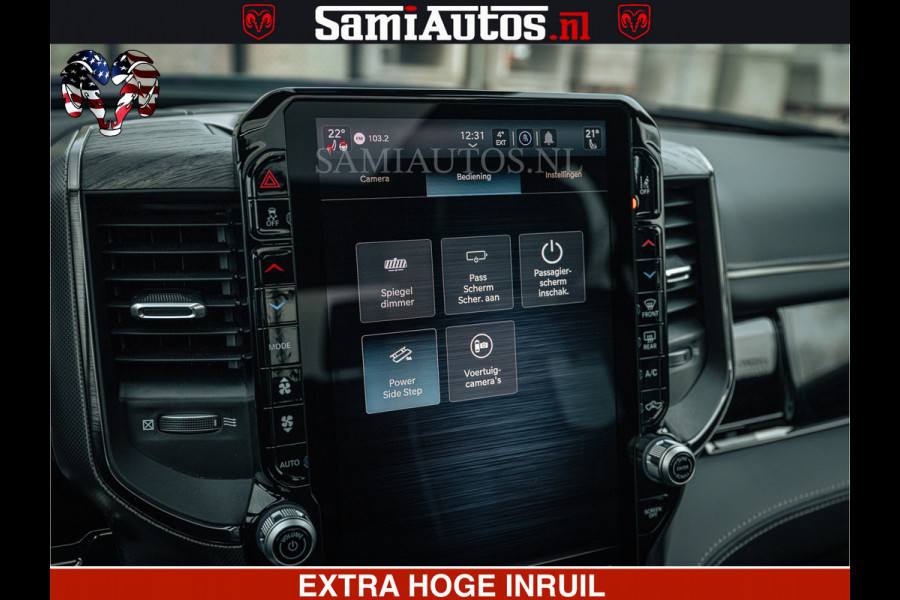 Dodge Ram Limited H.O 540HP 706Nm | Massage + Full Option | De Meest Luxe en Volle Pick-Up in zijn Klasse | Comfortabele Dubbele Cabine met Royale 5 Zitplaatsen | BPM vrij | Nu Leverbaar uit Voorraad | Voorraad Nr 2304 - 8540