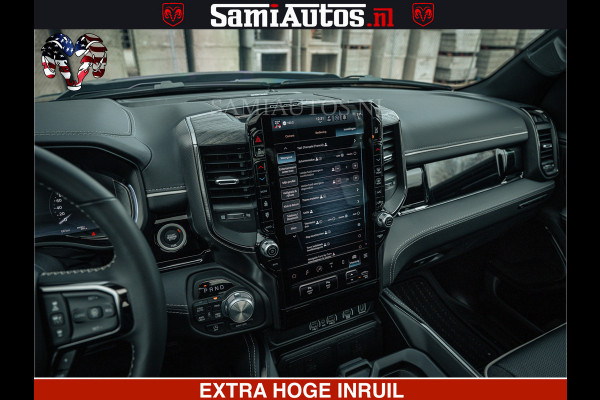Dodge Ram Limited H.O 540HP 706Nm | Massage + Full Option | De Meest Luxe en Volle Pick-Up in zijn Klasse | Comfortabele Dubbele Cabine met Royale 5 Zitplaatsen | BPM vrij | Nu Leverbaar uit Voorraad | Voorraad Nr 2304 - 8540