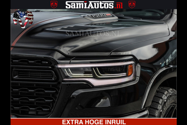 Dodge Ram Limited H.O 540HP 706Nm | Massage + Full Option | De Meest Luxe en Volle Pick-Up in zijn Klasse | Comfortabele Dubbele Cabine met Royale 5 Zitplaatsen | BPM vrij | Nu Leverbaar uit Voorraad | Voorraad Nr 2304 - 8540