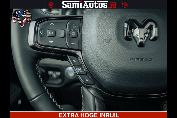Dodge Ram Limited H.O 540HP 706Nm | Massage + Full Option | De Meest Luxe en Volle Pick-Up in zijn Klasse | Comfortabele Dubbele Cabine met Royale 5 Zitplaatsen | BPM vrij | Nu Leverbaar uit Voorraad | Voorraad Nr 2304 - 8540