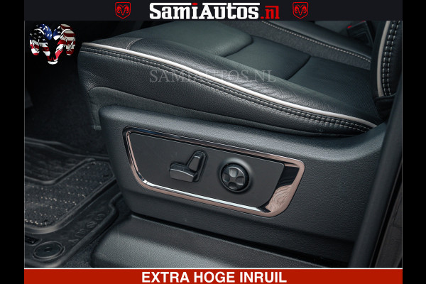 Dodge Ram Limited H.O 540HP 706Nm | Massage + Full Option | De Meest Luxe en Volle Pick-Up in zijn Klasse | Comfortabele Dubbele Cabine met Royale 5 Zitplaatsen | BPM vrij | Nu Leverbaar uit Voorraad | Voorraad Nr 2304 - 8540