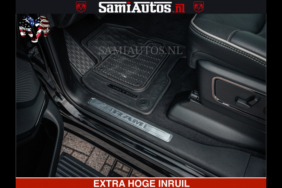 Dodge Ram Limited H.O 540HP 706Nm | Massage + Full Option | De Meest Luxe en Volle Pick-Up in zijn Klasse | Comfortabele Dubbele Cabine met Royale 5 Zitplaatsen | BPM vrij | Nu Leverbaar uit Voorraad | Voorraad Nr 2304 - 8540