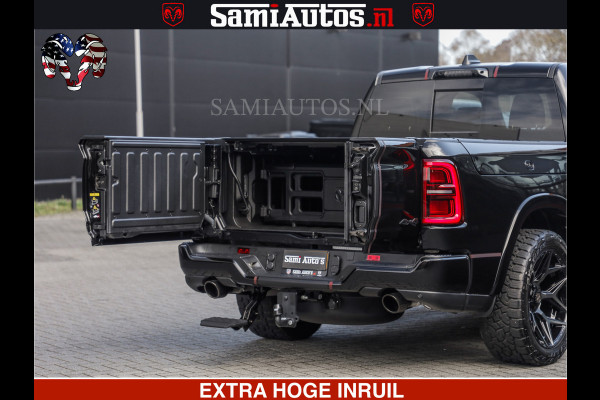 Dodge Ram Limited H.O 540HP 706Nm | Massage + Full Option | De Meest Luxe en Volle Pick-Up in zijn Klasse | Comfortabele Dubbele Cabine met Royale 5 Zitplaatsen | BPM vrij | Nu Leverbaar uit Voorraad | Voorraad Nr 2304 - 8540