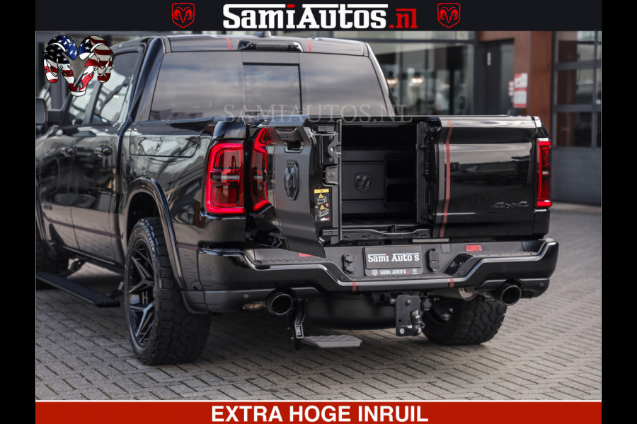 Dodge Ram Limited H.O 540HP 706Nm | Massage + Full Option | De Meest Luxe en Volle Pick-Up in zijn Klasse | Comfortabele Dubbele Cabine met Royale 5 Zitplaatsen | BPM vrij | Nu Leverbaar uit Voorraad | Voorraad Nr 2304 - 8540