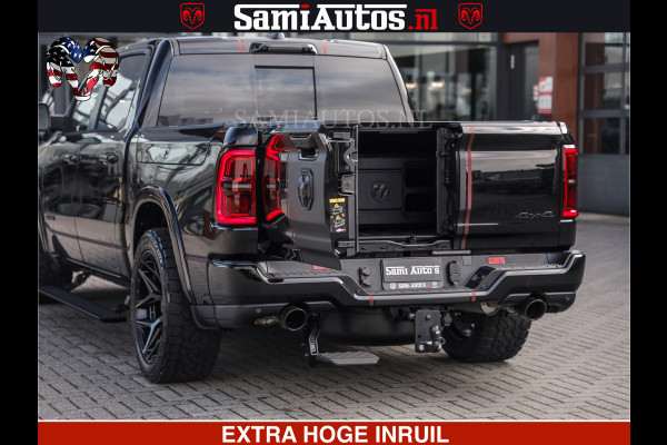 Dodge Ram Limited H.O 540HP 706Nm | Massage + Full Option | De Meest Luxe en Volle Pick-Up in zijn Klasse | Comfortabele Dubbele Cabine met Royale 5 Zitplaatsen | BPM vrij | Nu Leverbaar uit Voorraad | Voorraad Nr 2304 - 8540