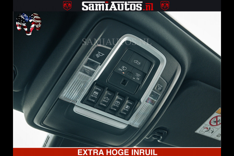 Dodge Ram Limited H.O 540HP 706Nm | Massage + Full Option | De Meest Luxe en Volle Pick-Up in zijn Klasse | Comfortabele Dubbele Cabine met Royale 5 Zitplaatsen | BPM vrij | Nu Leverbaar uit Voorraad | Voorraad Nr 2304 - 8540