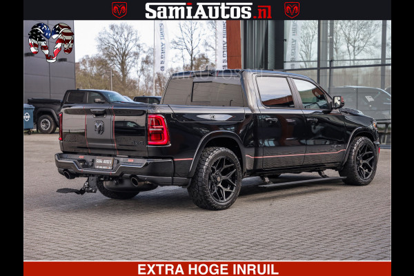 Dodge Ram Limited H.O 540HP 706Nm | Massage + Full Option | De Meest Luxe en Volle Pick-Up in zijn Klasse | Comfortabele Dubbele Cabine met Royale 5 Zitplaatsen | BPM vrij | Nu Leverbaar uit Voorraad | Voorraad Nr 2304 - 8540