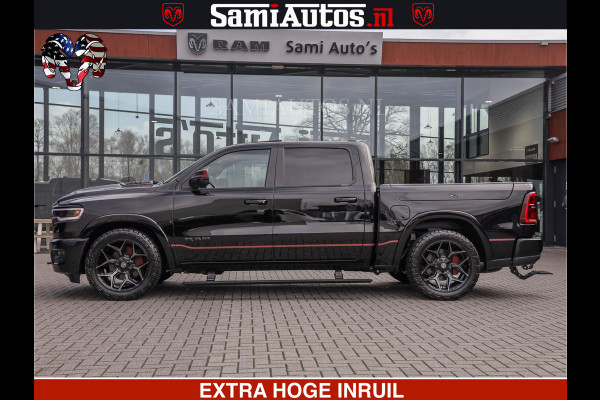 Dodge Ram Limited H.O 540HP 706Nm | Massage + Full Option | De Meest Luxe en Volle Pick-Up in zijn Klasse | Comfortabele Dubbele Cabine met Royale 5 Zitplaatsen | BPM vrij | Nu Leverbaar uit Voorraad | Voorraad Nr 2304 - 8540