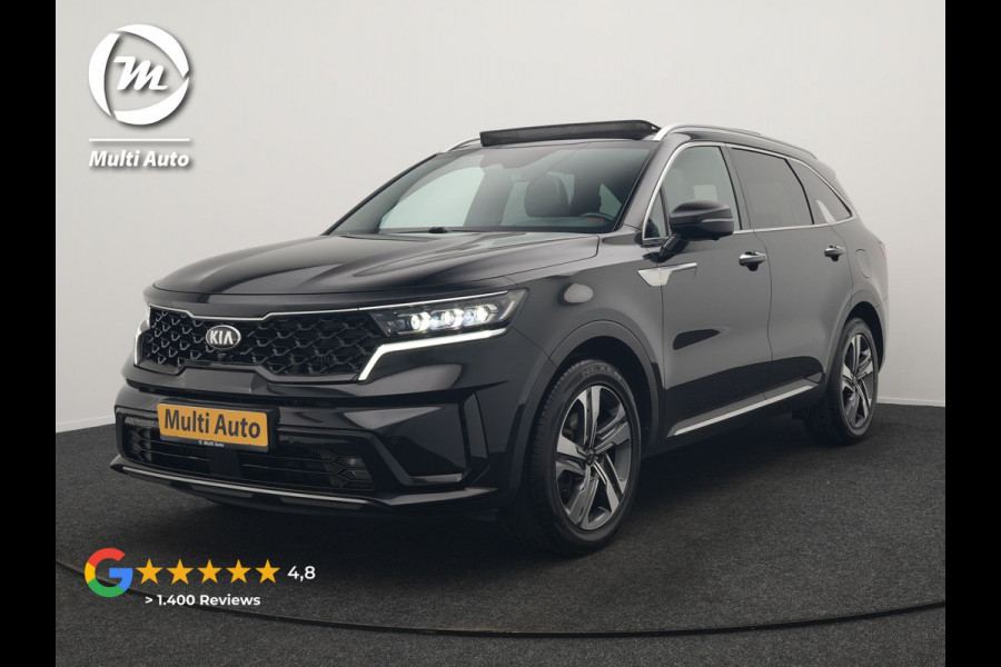 Kia Sorento 1.6 T-GDI 4WD ExecutiveLine PHEV 265pk Dealer O.H. | Trekhaak Afn. | Panodak | Adaptive Cruise | Head Up | Luxe Lederen Comfortstoelen Memory & Ventilatie | 360 Camera | Bose Sound | Stoelen & Stuur Verwarmd | Blis | Keyless | Plug In Hybrid