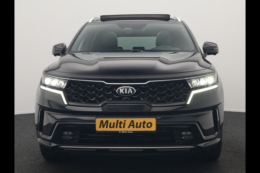Kia Sorento 1.6 T-GDI 4WD ExecutiveLine PHEV 265pk Dealer O.H. | Trekhaak Afn. | Panodak | Adaptive Cruise | Head Up | Luxe Lederen Comfortstoelen Memory & Ventilatie | 360 Camera | Bose Sound | Stoelen & Stuur Verwarmd | Blis | Keyless | Plug In Hybrid