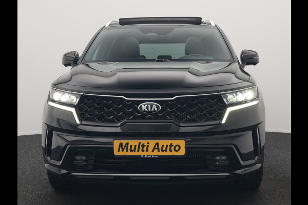Kia Sorento 1.6 T-GDI 4WD ExecutiveLine PHEV 265pk Dealer O.H. | Trekhaak Afn. | Panodak | Adaptive Cruise | Head Up | Luxe Lederen Comfortstoelen Memory & Ventilatie | 360 Camera | Bose Sound | Stoelen & Stuur Verwarmd | Blis | Keyless | Plug In Hybrid