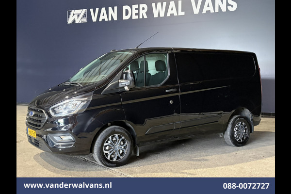 Ford Transit Custom 2.0 TDCI 130pk L1H1 Euro6 Airco | LED | 2500kg Trekhaak | Cruisecontrol | Verwarmde voorruit Parkeersensoren, Bijrijdersbank