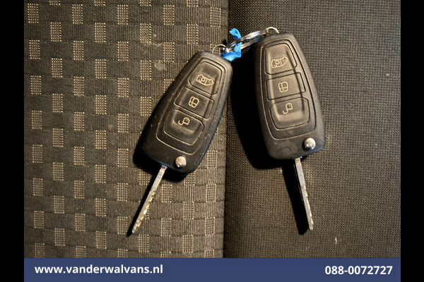 Ford Transit Custom 2.0 TDCI 130pk L1H1 Euro6 Airco | LED | 2500kg Trekhaak | Cruisecontrol | Verwarmde voorruit Parkeersensoren, Bijrijdersbank