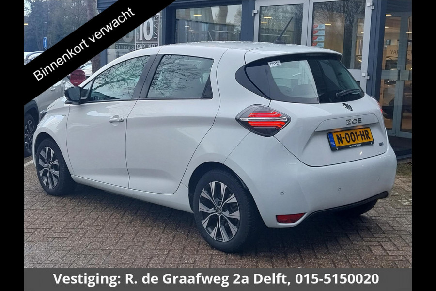 Renault ZOE R135 Limited 52 kWh SOH 96% | Navigatie | 1e eigenaar |