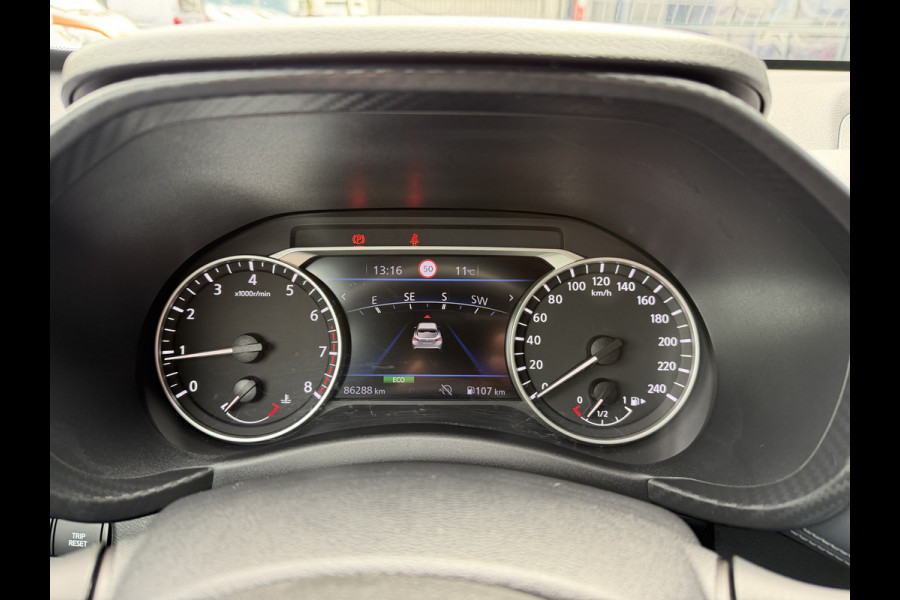 Nissan Juke 115pk Enigma (Camera - Stoel-/- voorruitverwarming - LED - Keyless Entry - 19"- Automatische Airco - Navigatie)