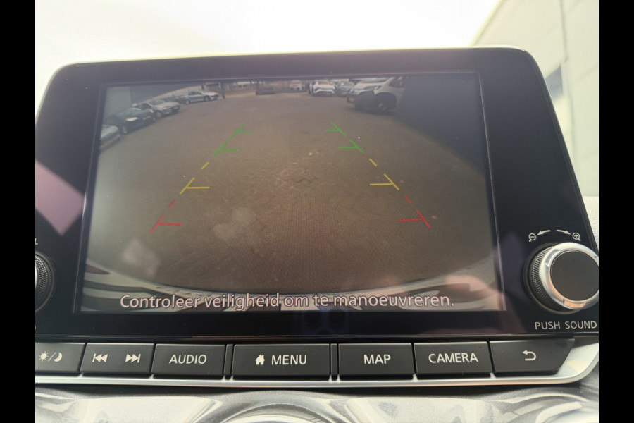 Nissan Juke 115pk Enigma (Camera - Stoel-/- voorruitverwarming - LED - Keyless Entry - 19"- Automatische Airco - Navigatie)