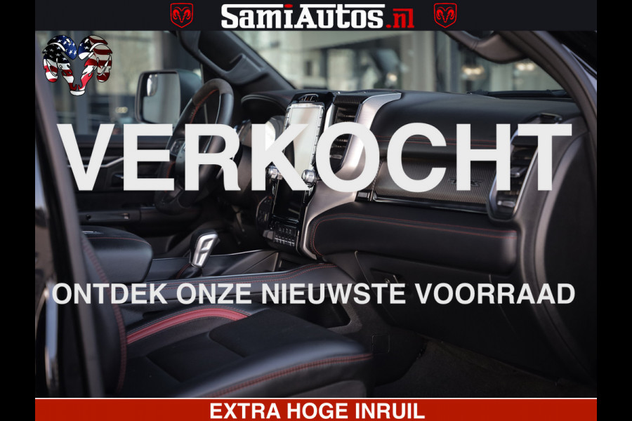 Dodge Ram 1500 TRX 6.2 4X4 | FULL PPF WRAP | HELLCAT | DIGI CLUSTER | RAMBAR | BEADLOCK WHEELS | PANORAMA | HEADUP | 360CAM | 12'' MULTIMEDIA | CARBON PACK | 3500KG | ZEER EXCLUSIEF