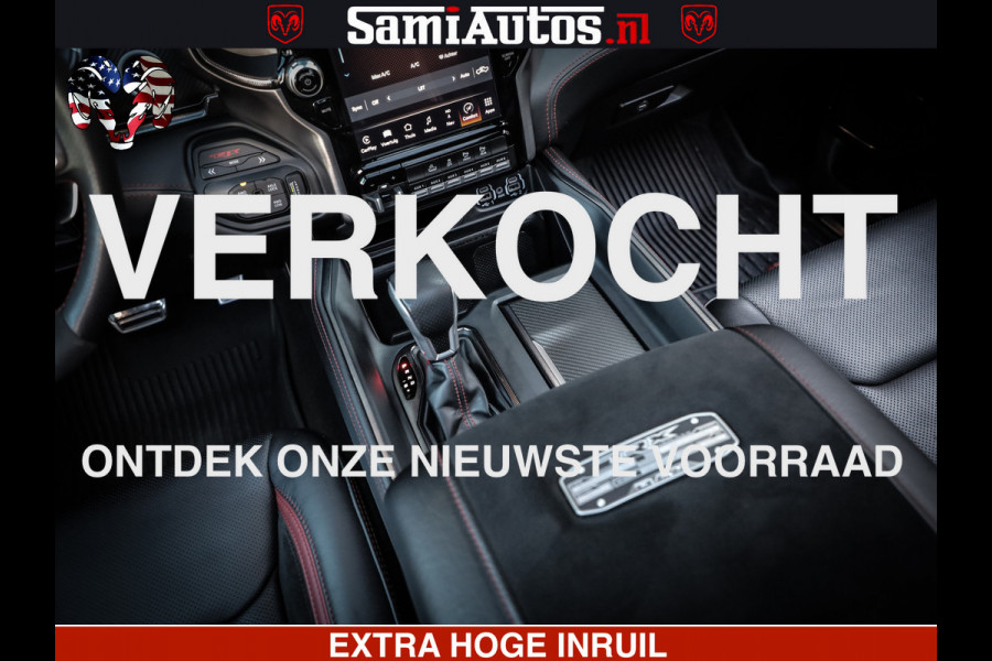 Dodge Ram 1500 TRX 6.2 4X4 | FULL PPF WRAP | HELLCAT | DIGI CLUSTER | RAMBAR | BEADLOCK WHEELS | PANORAMA | HEADUP | 360CAM | 12'' MULTIMEDIA | CARBON PACK | 3500KG | ZEER EXCLUSIEF