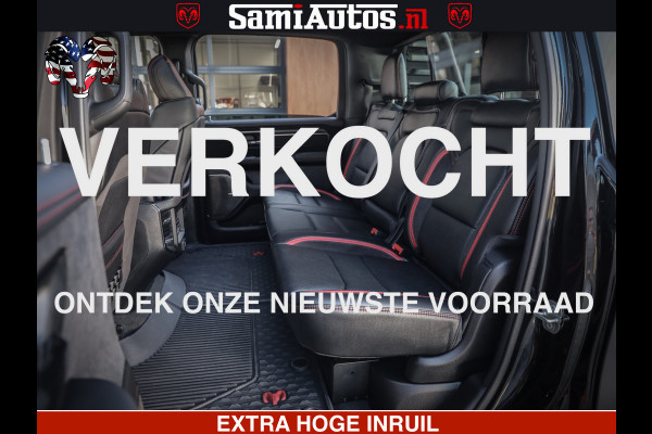 Dodge Ram 1500 TRX 6.2 4X4 | FULL PPF WRAP | HELLCAT | DIGI CLUSTER | RAMBAR | BEADLOCK WHEELS | PANORAMA | HEADUP | 360CAM | 12'' MULTIMEDIA | CARBON PACK | 3500KG | ZEER EXCLUSIEF