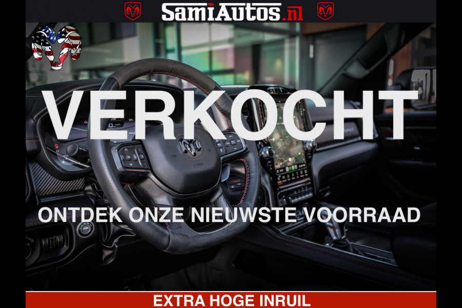 Dodge Ram 1500 TRX 6.2 4X4 | FULL PPF WRAP | HELLCAT | DIGI CLUSTER | RAMBAR | BEADLOCK WHEELS | PANORAMA | HEADUP | 360CAM | 12'' MULTIMEDIA | CARBON PACK | 3500KG | ZEER EXCLUSIEF