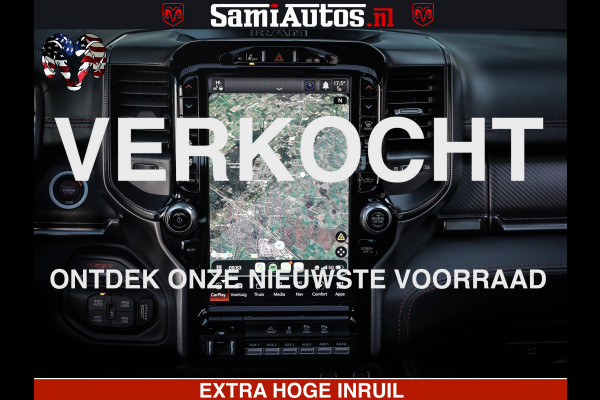 Dodge Ram 1500 TRX 6.2 4X4 | FULL PPF WRAP | HELLCAT | DIGI CLUSTER | RAMBAR | BEADLOCK WHEELS | PANORAMA | HEADUP | 360CAM | 12'' MULTIMEDIA | CARBON PACK | 3500KG | ZEER EXCLUSIEF