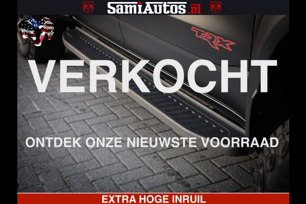 Dodge Ram 1500 TRX 6.2 4X4 | FULL PPF WRAP | HELLCAT | DIGI CLUSTER | RAMBAR | BEADLOCK WHEELS | PANORAMA | HEADUP | 360CAM | 12'' MULTIMEDIA | CARBON PACK | 3500KG | ZEER EXCLUSIEF