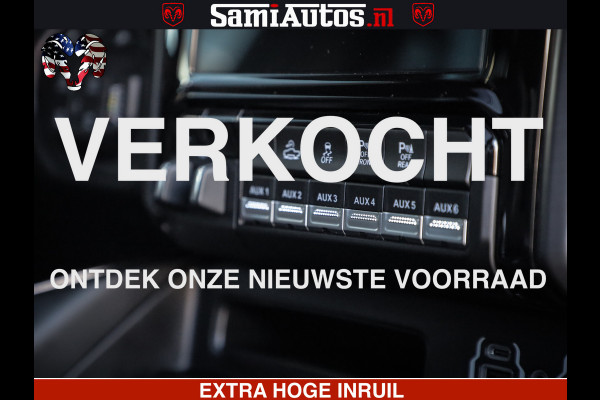 Dodge Ram 1500 TRX 6.2 4X4 | FULL PPF WRAP | HELLCAT | DIGI CLUSTER | RAMBAR | BEADLOCK WHEELS | PANORAMA | HEADUP | 360CAM | 12'' MULTIMEDIA | CARBON PACK | 3500KG | ZEER EXCLUSIEF