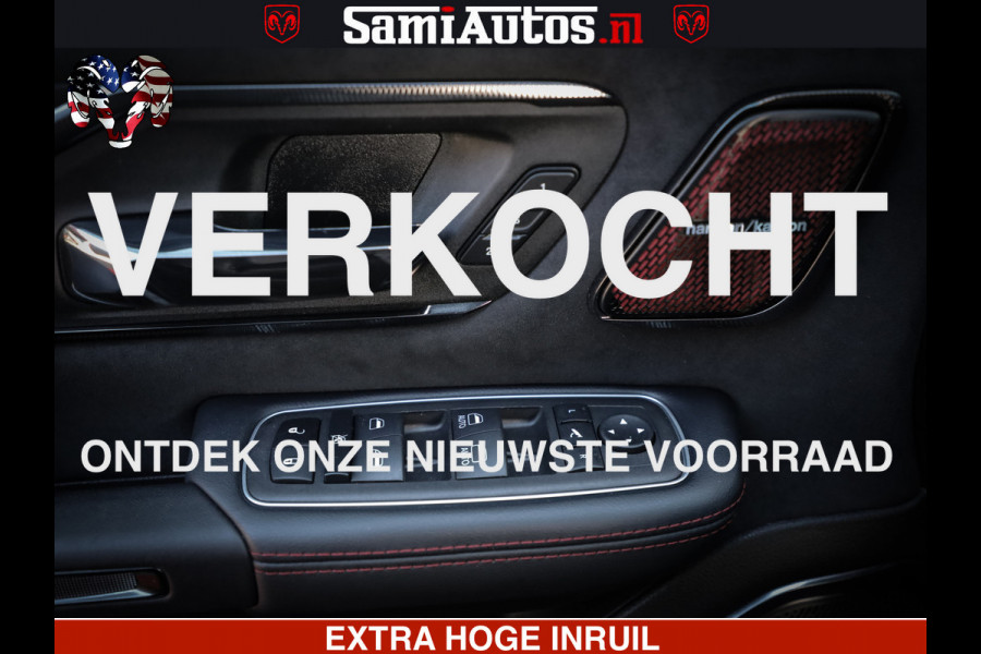 Dodge Ram 1500 TRX 6.2 4X4 | FULL PPF WRAP | HELLCAT | DIGI CLUSTER | RAMBAR | BEADLOCK WHEELS | PANORAMA | HEADUP | 360CAM | 12'' MULTIMEDIA | CARBON PACK | 3500KG | ZEER EXCLUSIEF