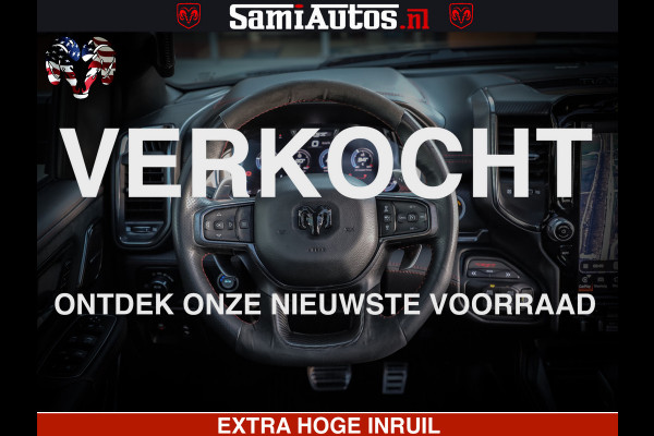 Dodge Ram 1500 TRX 6.2 4X4 | FULL PPF WRAP | HELLCAT | DIGI CLUSTER | RAMBAR | BEADLOCK WHEELS | PANORAMA | HEADUP | 360CAM | 12'' MULTIMEDIA | CARBON PACK | 3500KG | ZEER EXCLUSIEF
