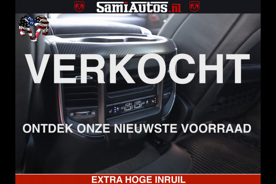 Dodge Ram 1500 TRX 6.2 4X4 | FULL PPF WRAP | HELLCAT | DIGI CLUSTER | RAMBAR | BEADLOCK WHEELS | PANORAMA | HEADUP | 360CAM | 12'' MULTIMEDIA | CARBON PACK | 3500KG | ZEER EXCLUSIEF