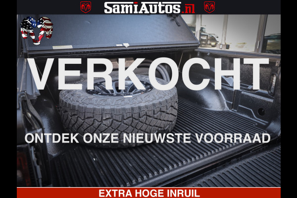Dodge Ram 1500 TRX 6.2 4X4 | FULL PPF WRAP | HELLCAT | DIGI CLUSTER | RAMBAR | BEADLOCK WHEELS | PANORAMA | HEADUP | 360CAM | 12'' MULTIMEDIA | CARBON PACK | 3500KG | ZEER EXCLUSIEF