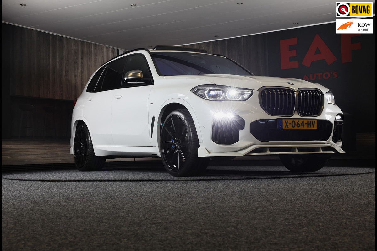 BMW X5 M50d M Line / 7 Persoons / Massage / HK / Head Up / Acc / Lane Assist / Leder / Luchtvering / Open Pano / Trekhaak / 22 Inc