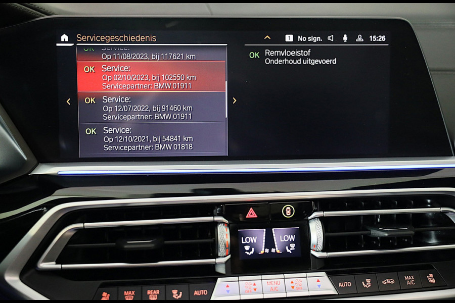 BMW X5 M50d M Line / 7 Persoons / Massage / HK / Head Up / Acc / Lane Assist / Leder / Luchtvering / Open Pano / Trekhaak / 22 Inc