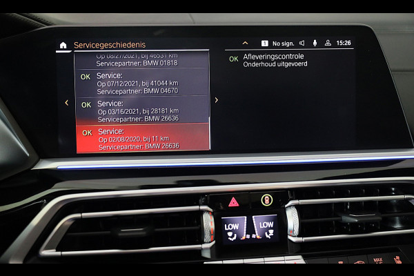 BMW X5 M50d M Line / 7 Persoons / Massage / HK / Head Up / Acc / Lane Assist / Leder / Luchtvering / Open Pano / Trekhaak / 22 Inc