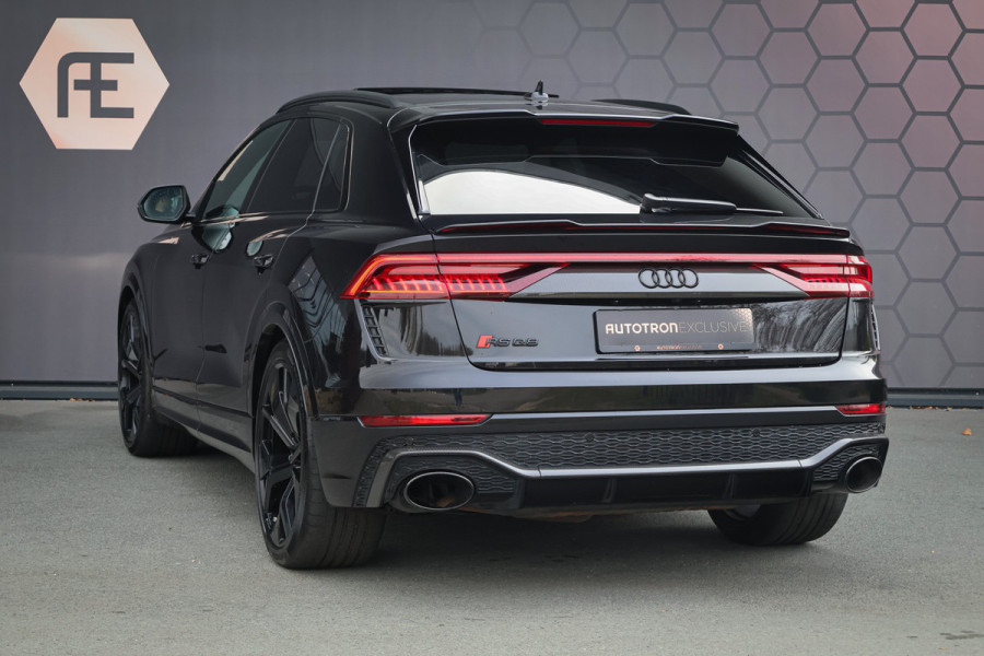 Audi RSQ8 4.0 TFSI RS Q8 quattro | CARBON IN & EXTERIEUR | ADAPTIVE CRUISE | TREKHAAK | MASSAGE | STOELVEWARMING & VERKOELING | CAMERA | H