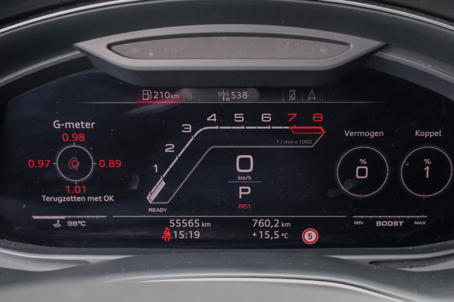 Audi RSQ8 4.0 TFSI RS Q8 quattro | CARBON IN & EXTERIEUR | ADAPTIVE CRUISE | TREKHAAK | MASSAGE | STOELVEWARMING & VERKOELING | CAMERA | H