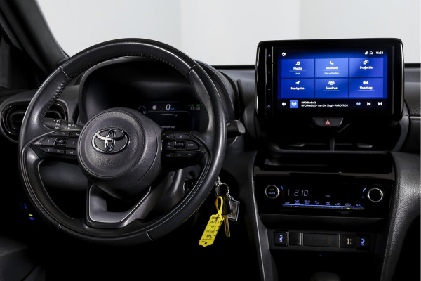Toyota Yaris Cross 1.5 Hybrid First Edition | Adapt. Cruise | Stoelverw. | PDC | Camera | App. Connect | ECC | Trekhaak | LM 17" |