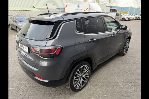 Jeep Compass 1.5T e-Hybrid S (Leder incl verwarming/koeling/geheugen - Elektrische Klep - 360gr Camera - 19"- LED - Navigatie - Adaptieve Cru