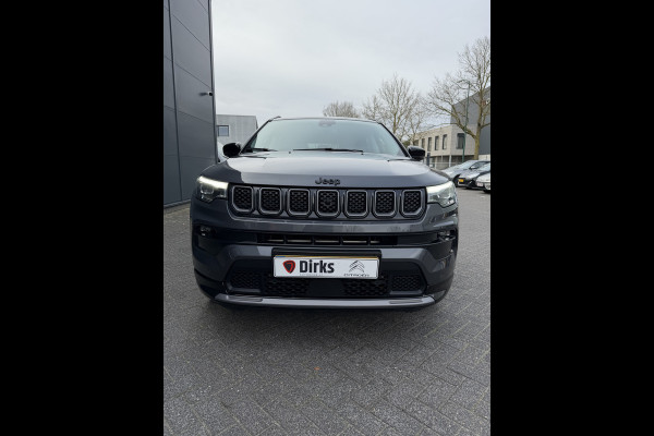 Jeep Compass 1.5T e-Hybrid S (Leder incl verwarming/koeling/geheugen - Elektrische Klep - 360gr Camera - 19"- LED - Navigatie - Adaptieve Cru