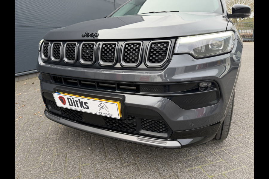 Jeep Compass 1.5T e-Hybrid S (Leder incl verwarming/koeling/geheugen - Elektrische Klep - 360gr Camera - 19"- LED - Navigatie - Adaptieve Cru