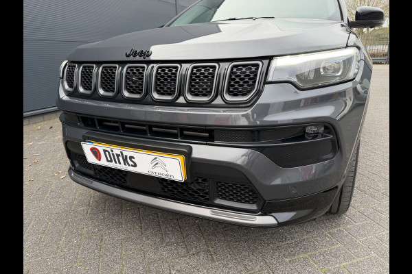 Jeep Compass 1.5T e-Hybrid S (Leder incl verwarming/koeling/geheugen - Elektrische Klep - 360gr Camera - 19"- LED - Navigatie - Adaptieve Cru