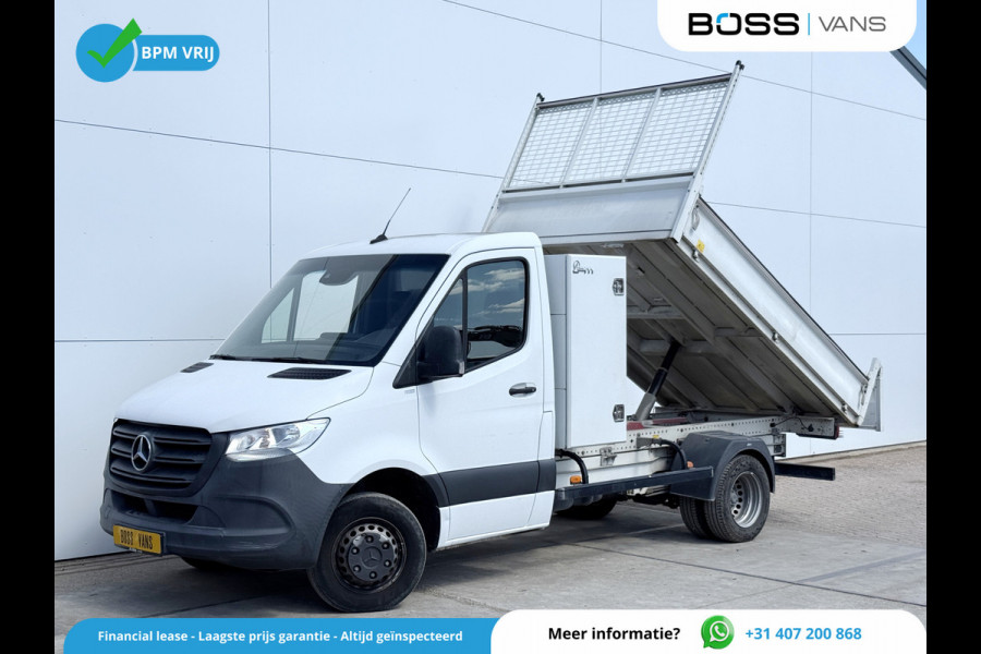 Mercedes-Benz Sprinter 514 2.2 CDI Kipper Dubbellucht 3.5t Trekhaak Climate Control Cruise Control
