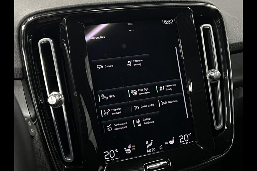 Volvo XC40 1.5 T5 Plug-in hybrid Ultimate Dark Trekhaak | Adapt. cruise | Open dak | Stuur-/stoelverwarming | Achteruitrij camera | Memory | Leder