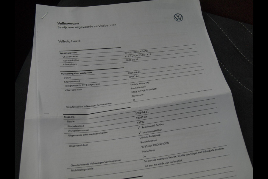 Volkswagen ID.4 First Max 77 kWh | SOH 91% | Panoramadak | Head-Up Display | Sfeerverlichting | 360 Camera |